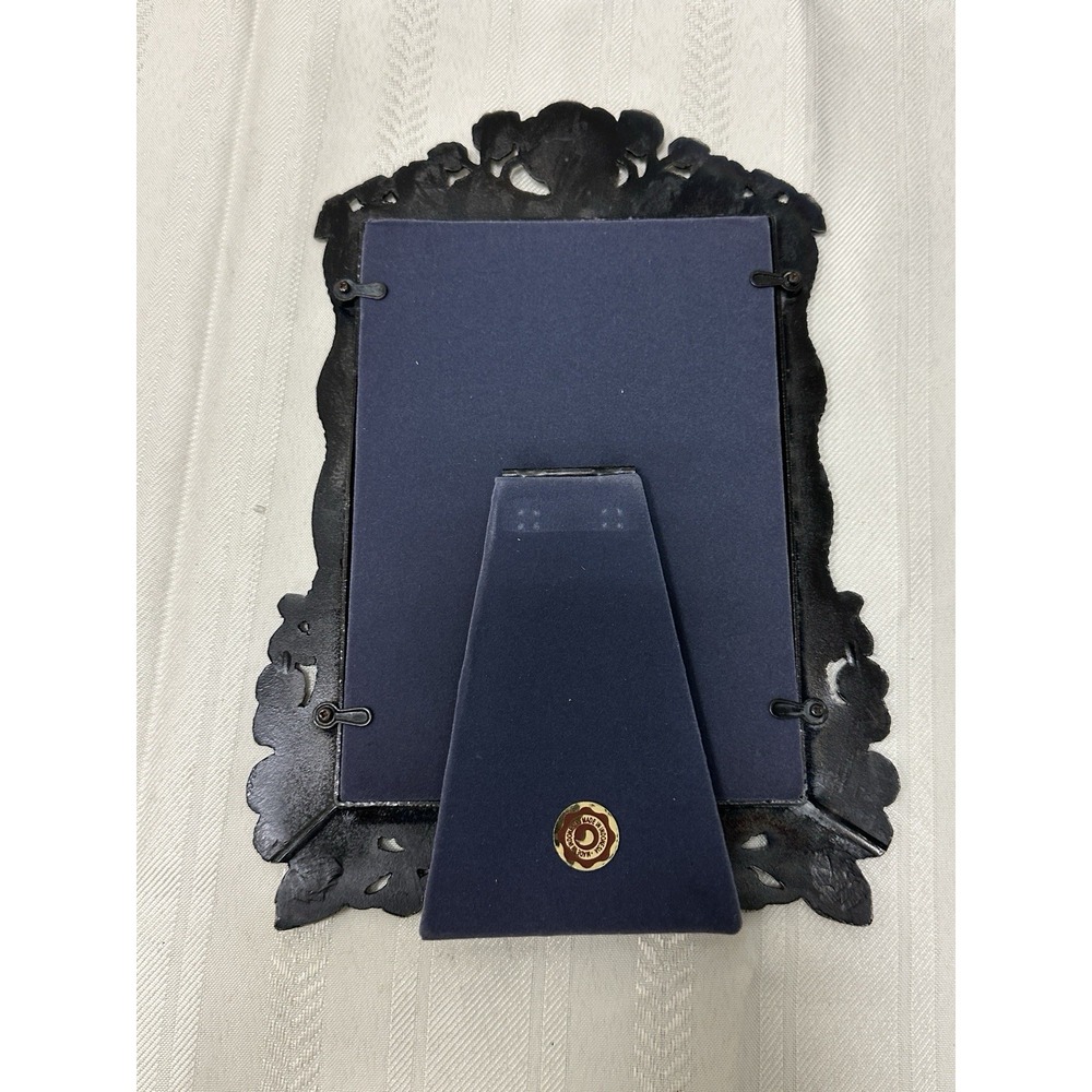 Jennifer Moore Metal 5x7 Frame Victorian Roses‎ Victorian Collection W/ Box - Picture 3 of 8